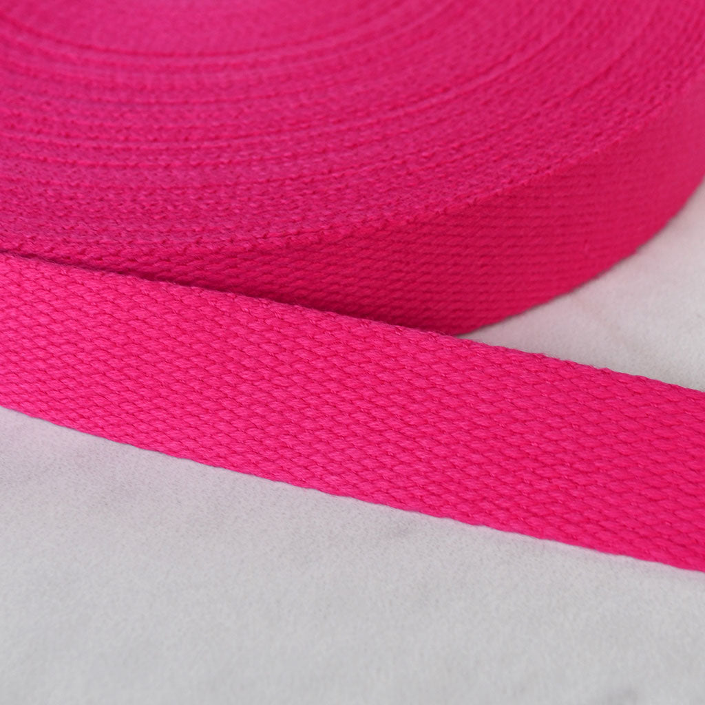 pink cotton webbing