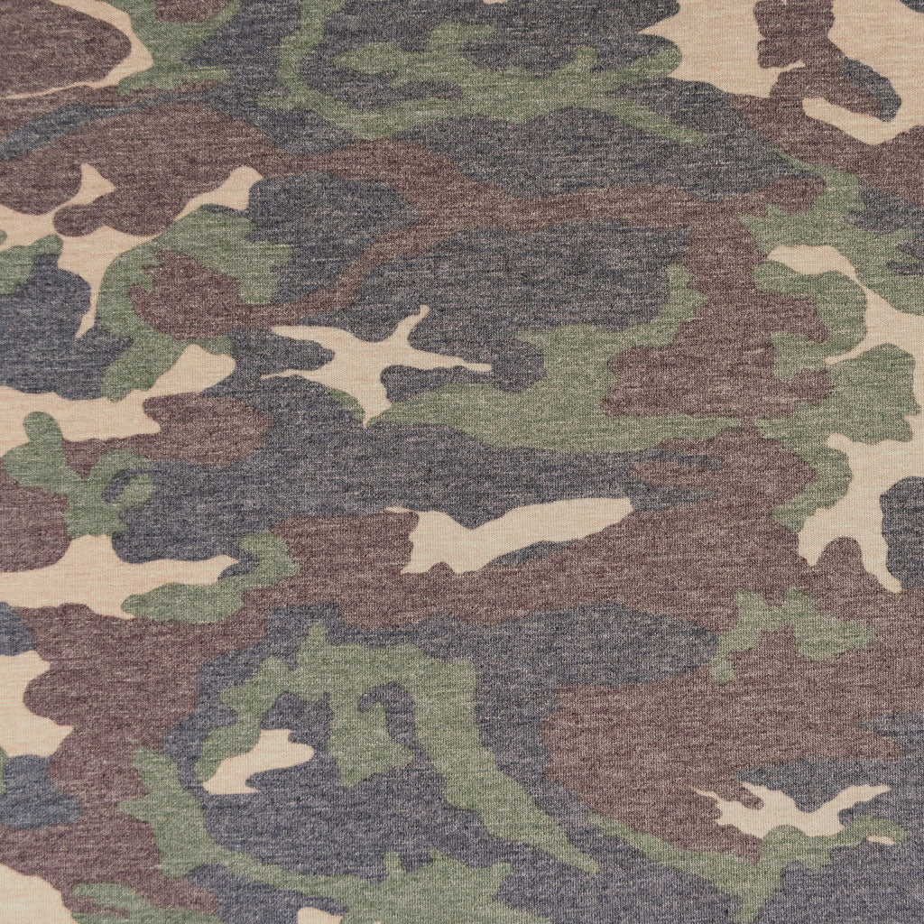 camouflage jersey fabric