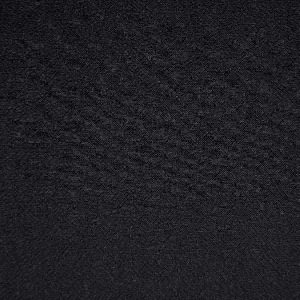 Washed Crinkle Cotton Solid Black | Style Maker Fabrics