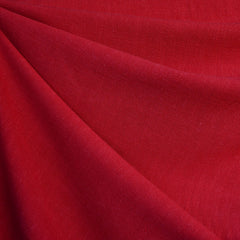 Slub Texture Linen Blend Solid Ruby | Style Maker Fabrics