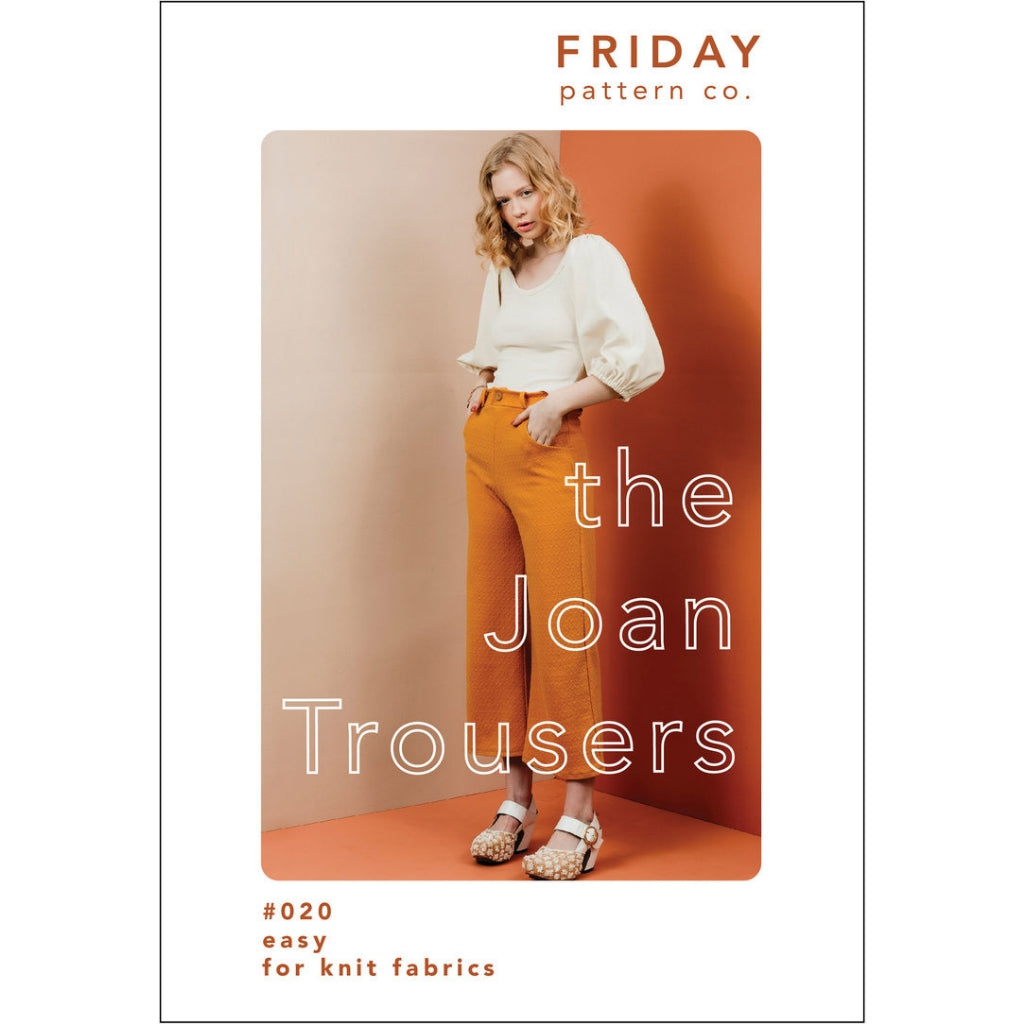Friday Pattern Co Joan Trousers Style Maker Fabrics