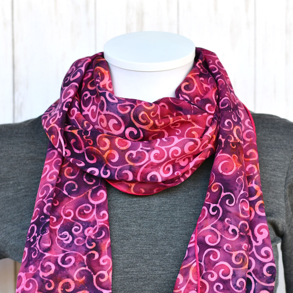 batik scarf