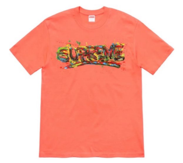 Supreme Paint Logo - Neon Orange (SS20) – Outlined