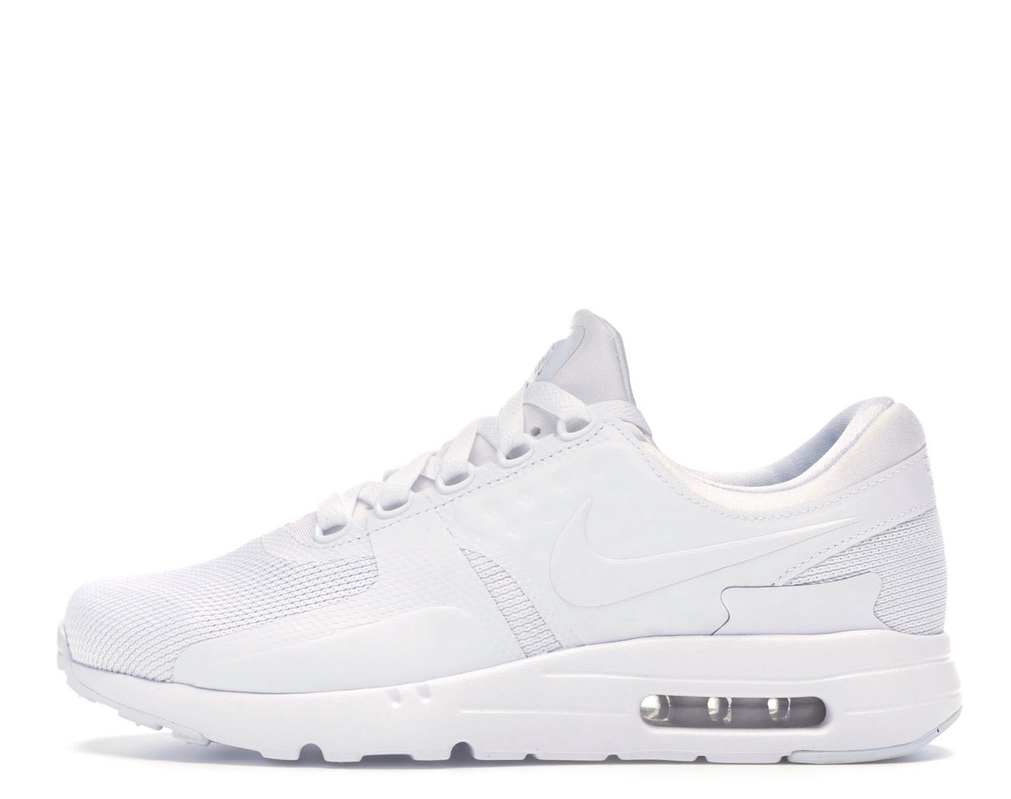 nike air max zero triple white