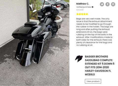 harley davidson bagger kits