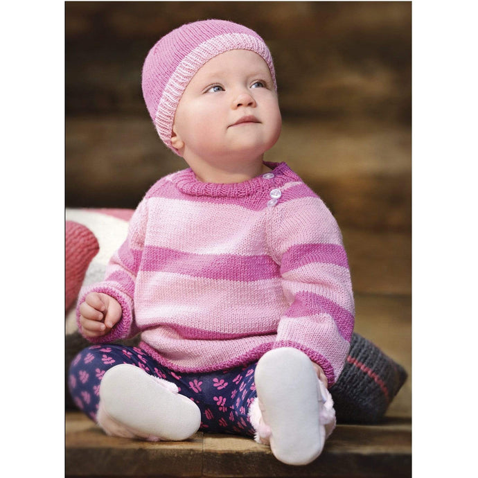 Spud & Chloë Baby sweater knitting pattern at WOOLS OF NATIONS