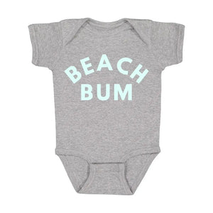 * Beach Bum / Gray Bodysuit - Cuddles by Goochie Goo® Garbs, LLC