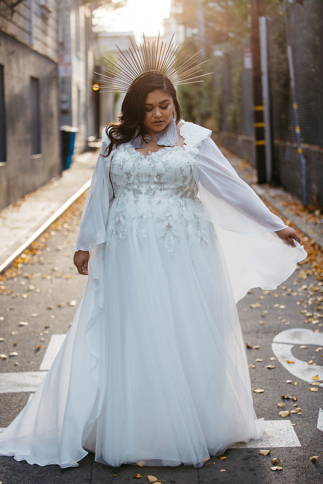 wedding gown for plus size