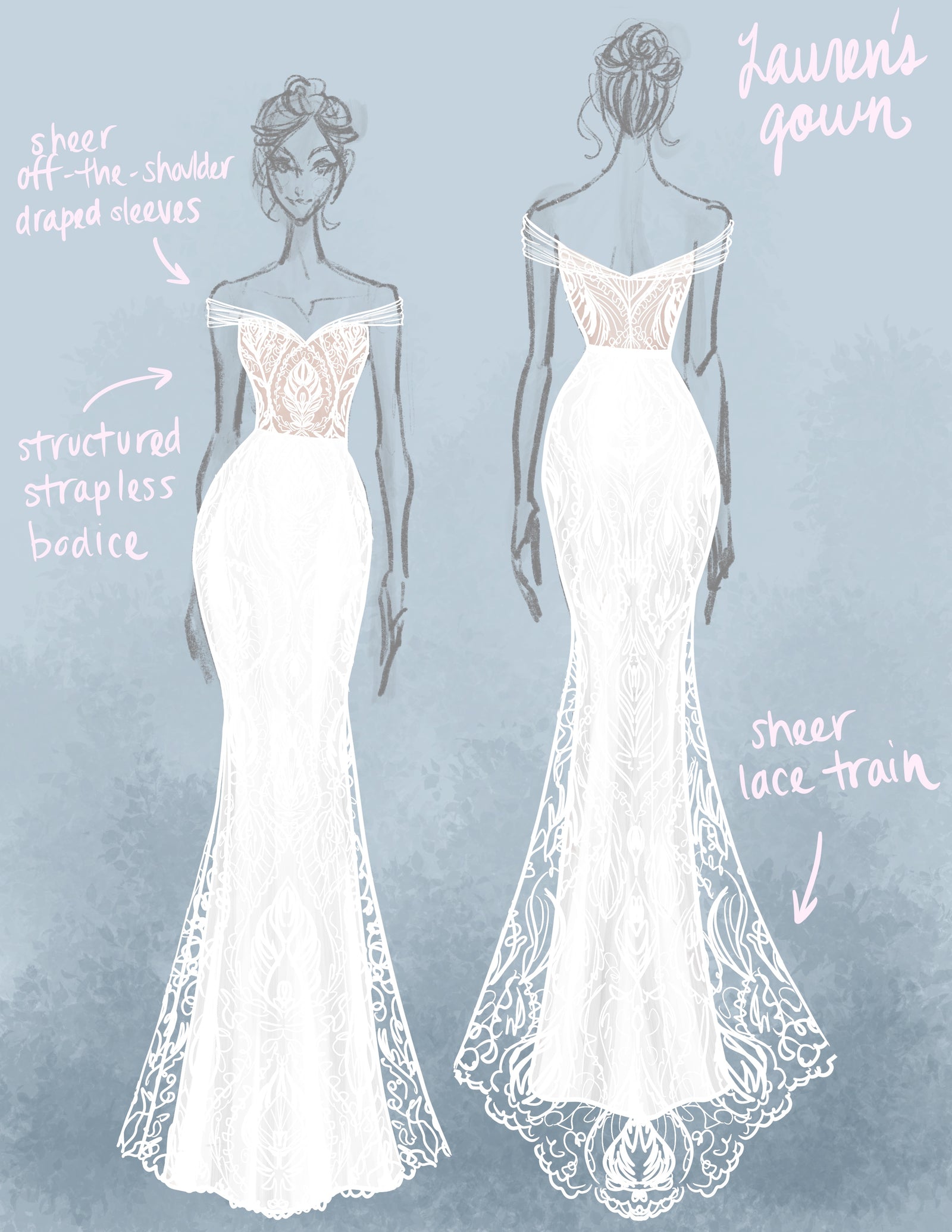 lace wedding dress online