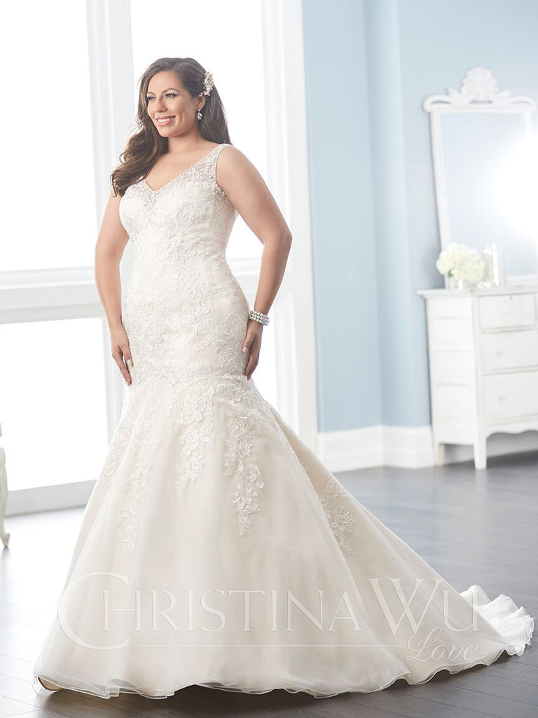 plus size mermaid dress wedding