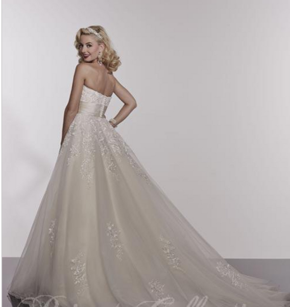 Wedding dress lace beaded ballgown Designer – Bela Bridal