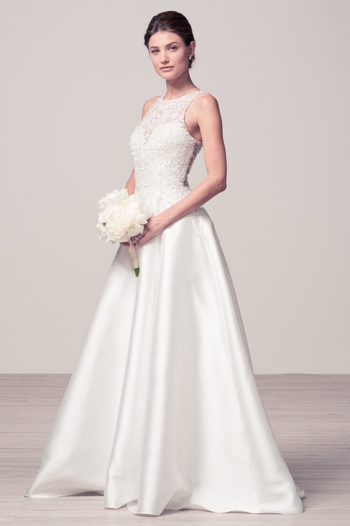 Wedding Dresses Without Lace Discount ...