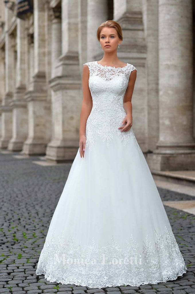 aline ball gown