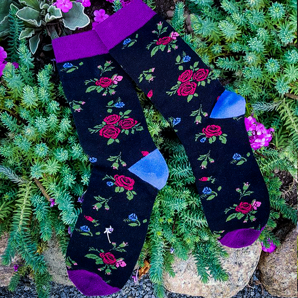 Flower Socks Women's