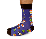 Funny Sushi Novelty Socks for Men - Uptown Sox