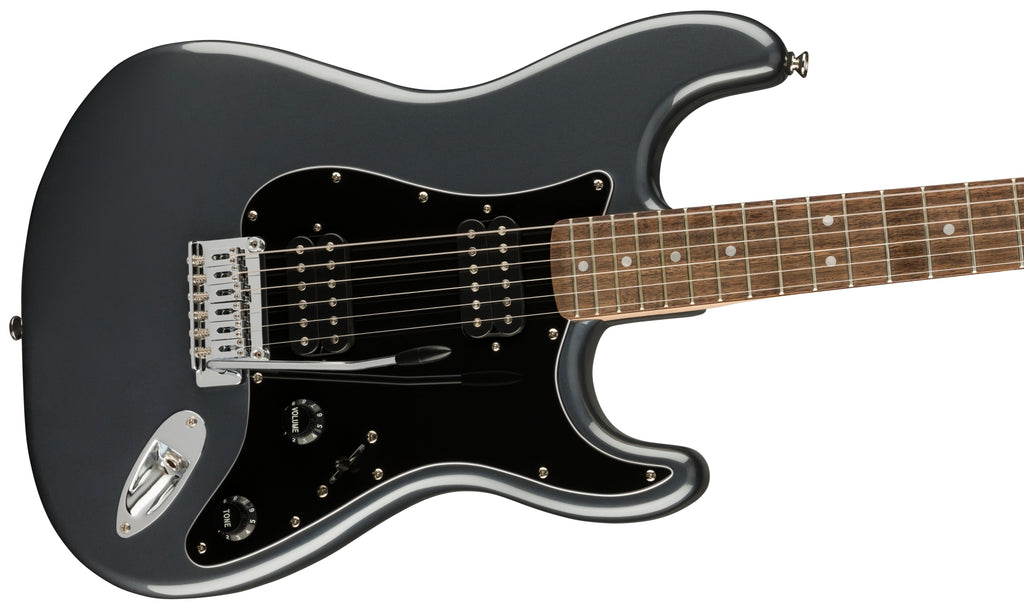 Squier Affinity Series Stratocaster HH Charcoal Frost Metallic – A