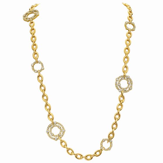 Gumuchian 18k Yellow Gold Carousel Convertible Necklace