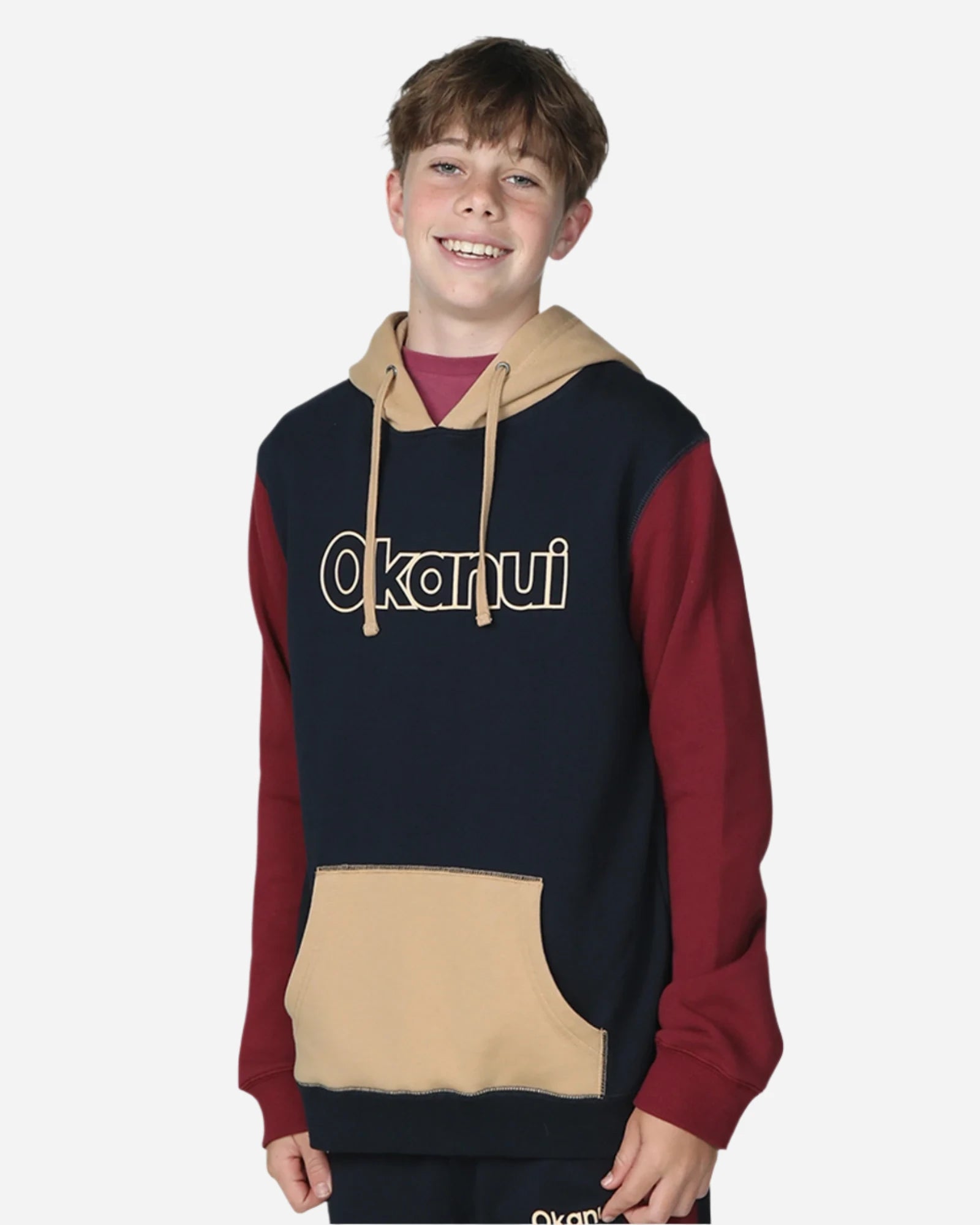 Boys - Fleece Hoodie  - Journey  - Navy Multi