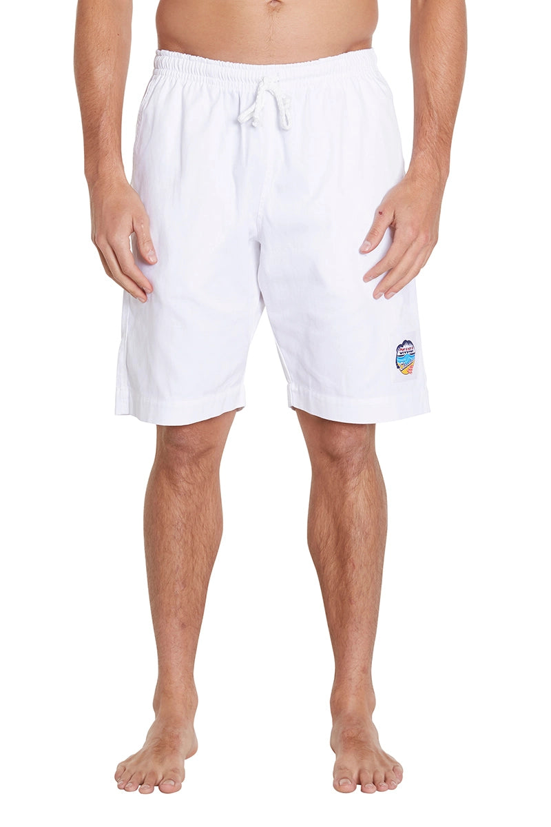 Mens - Classic Shorts - Plain White