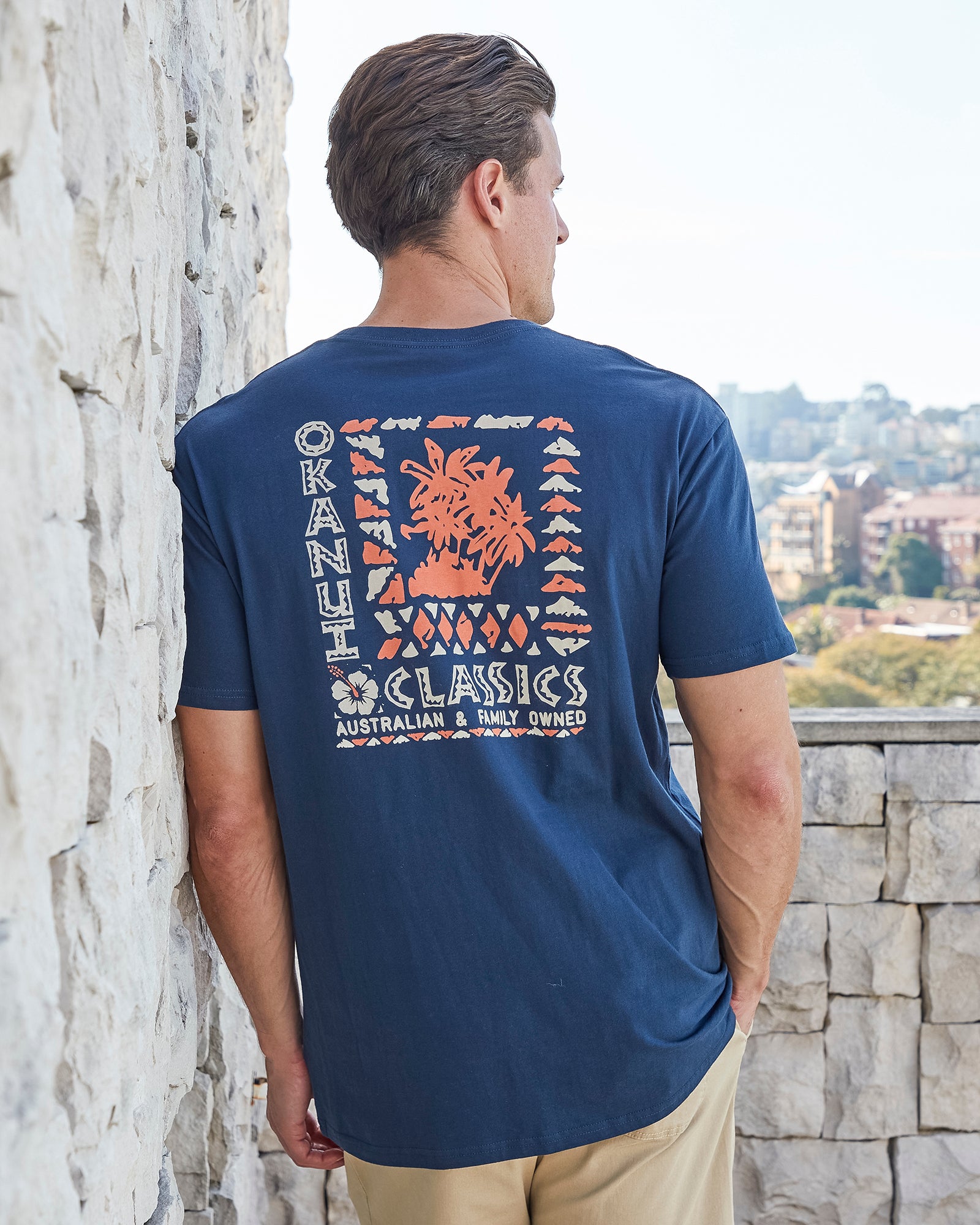 Mens - T-Shirt - Breeze Tee - Navy