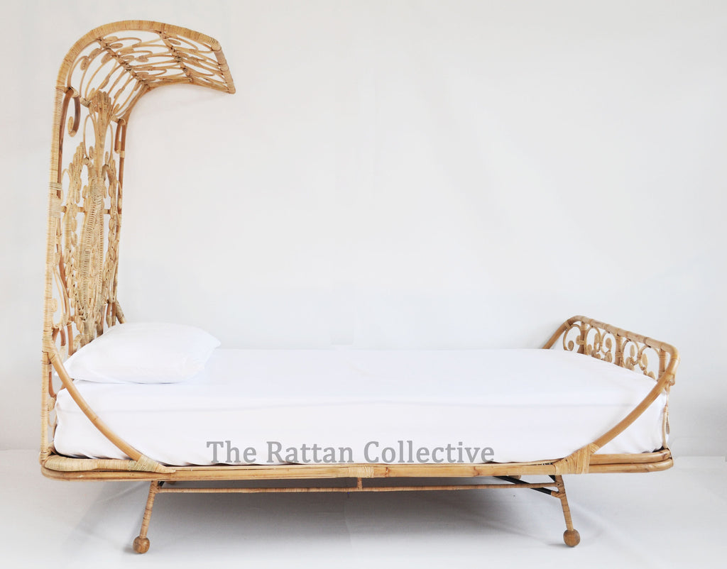 Spell Stunning Unique Rattan Bed For Modern Bohemians Or