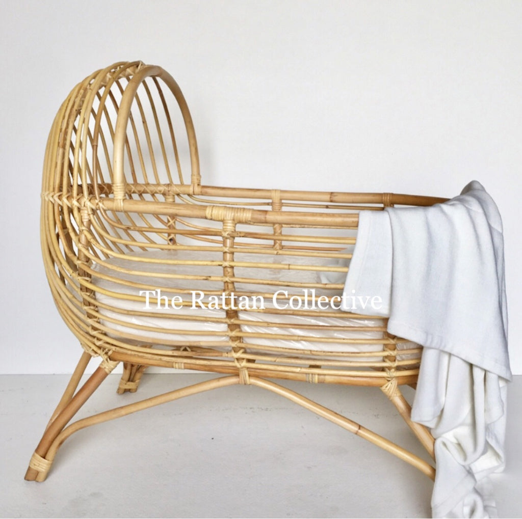 rattan bassinet