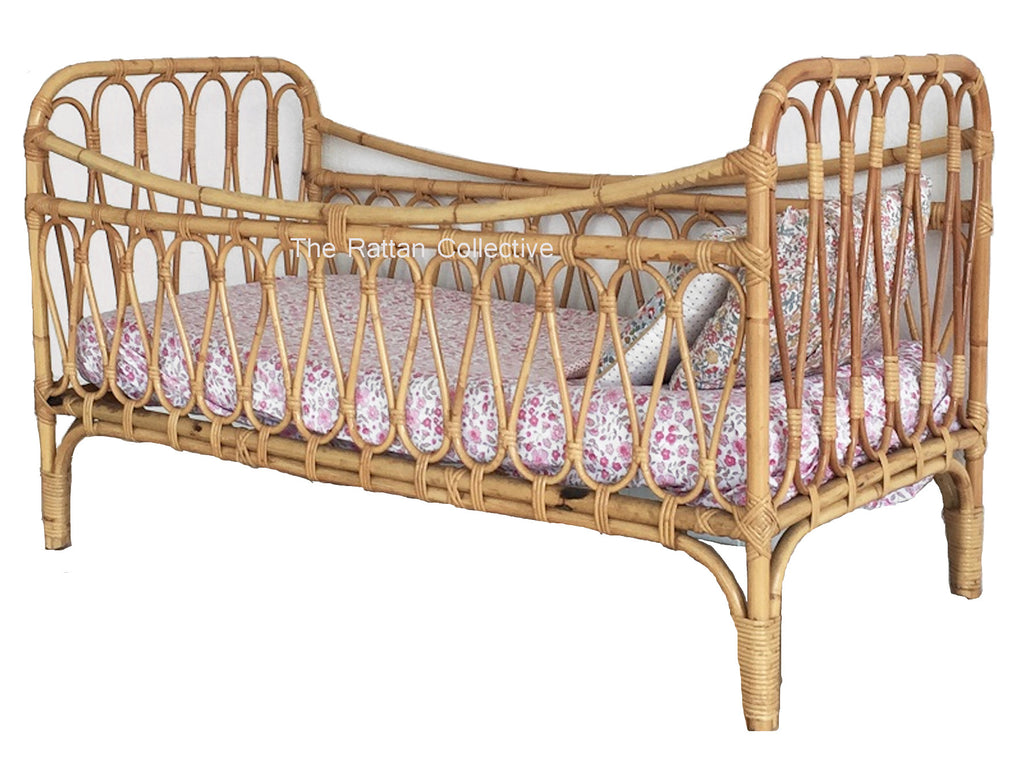 rattan cot