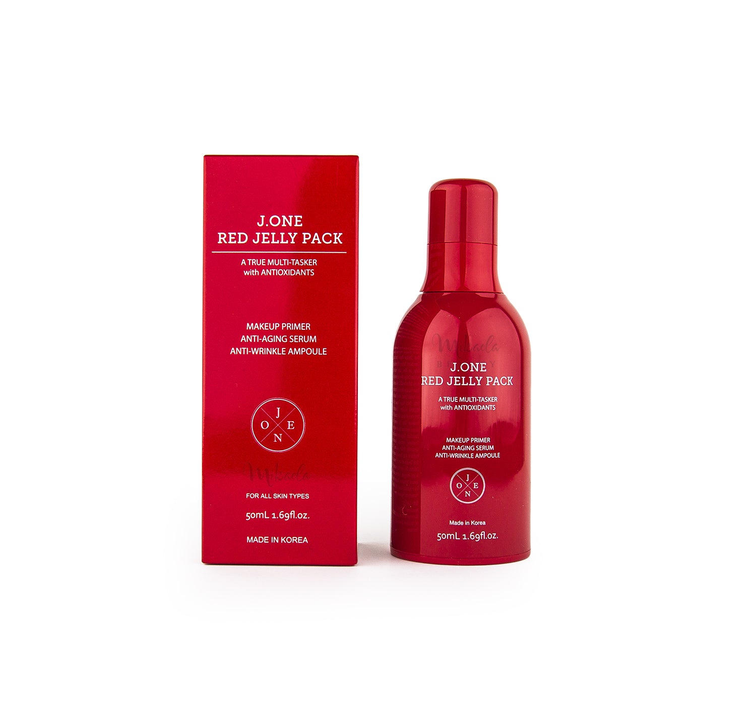 J One Red Jelly Pack Korean Skincare Cosmetics Canada Mikaela Mikaela Beauty