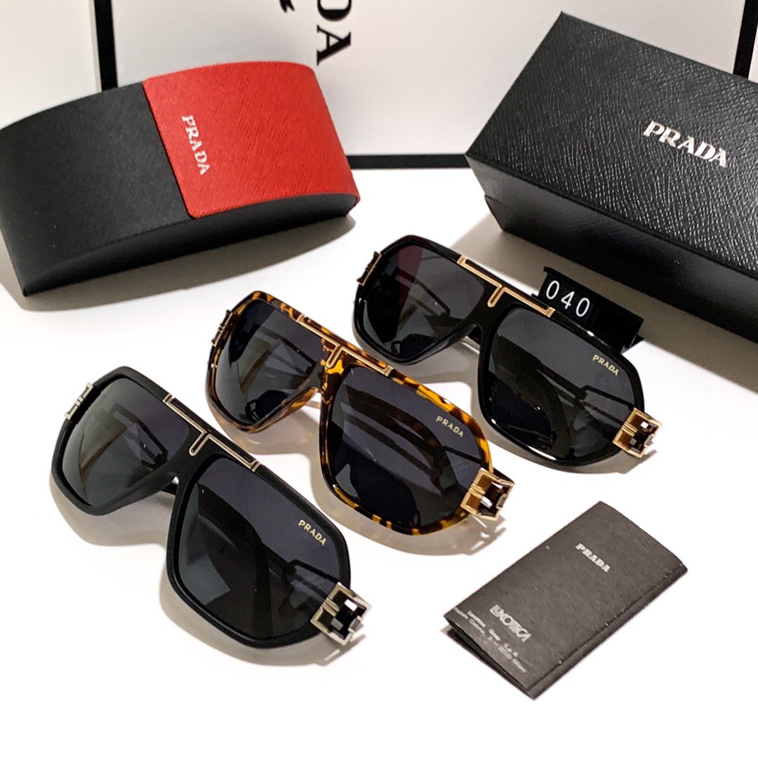 Prada Casual Popular Sun Shades Eyeglasses Glasses Sunglasses