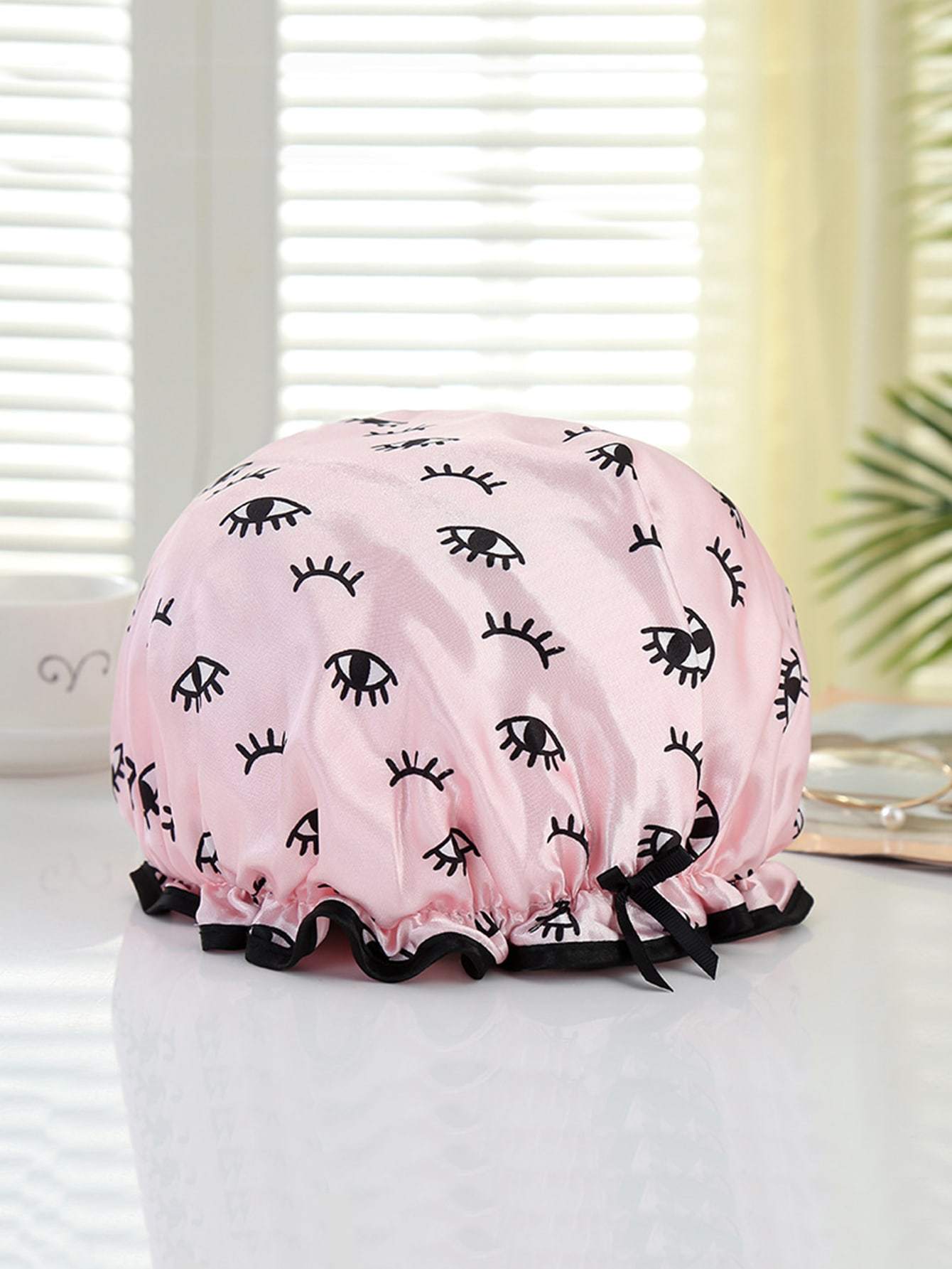 Eye Print Shower Cap