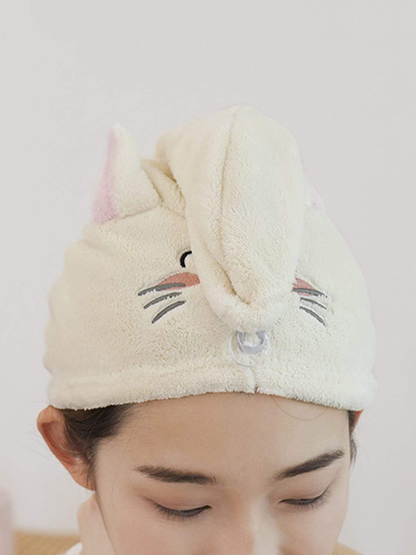 Cartoon Graphic Hair Drying Cap