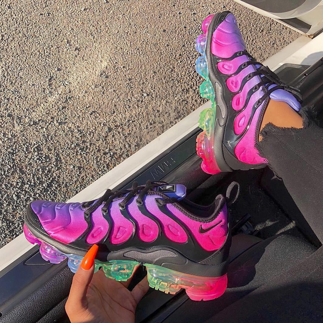 Nike Women Air Vapormax Plus Betrue Rainbow Sneaker From Summerhotl