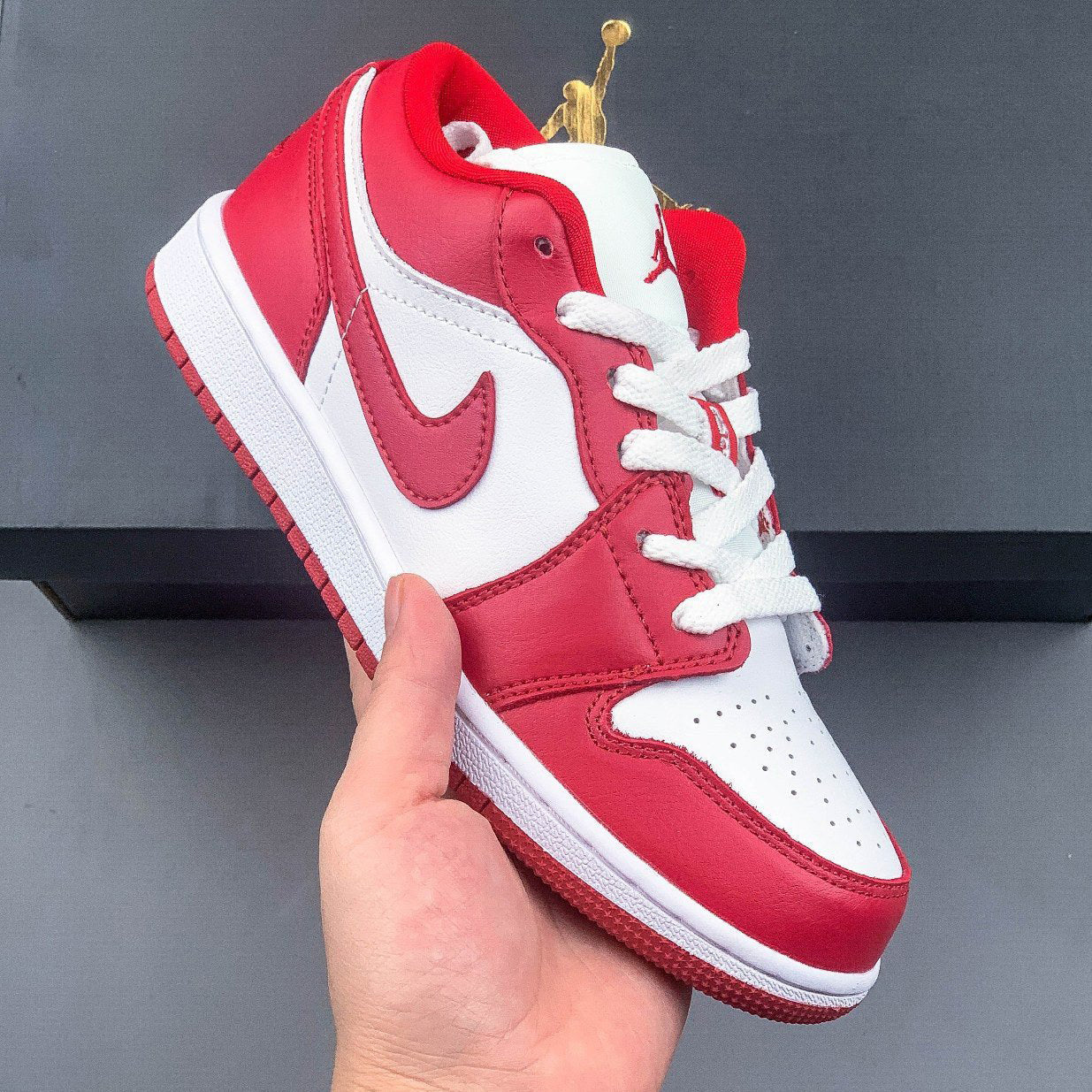 Nike Air Jordan 1 Low Gym Red Sneakers Shoes