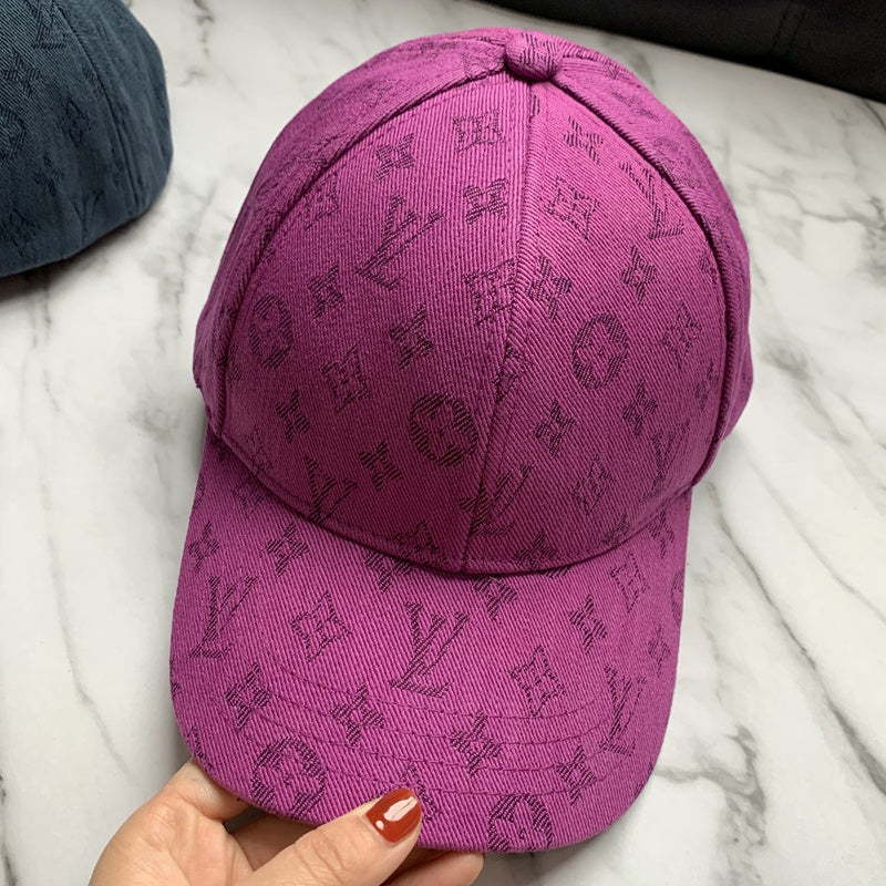 Louis Vuitton LV Woman Men Fashion Print Sport Baseball Hat Cap