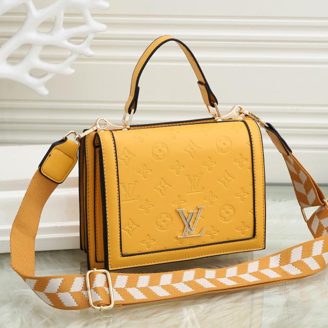 Louis Vuitton LV Fashion Leather Crossbody Handbag Satchel Shoulder Bag