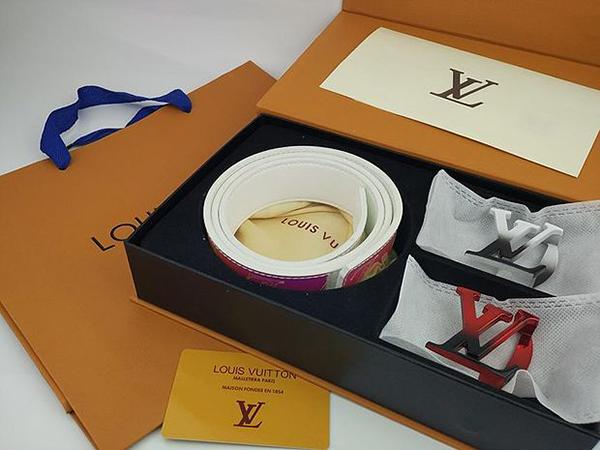 Louis Vuitton LV Men's And Women's Leather Gradient Belt
