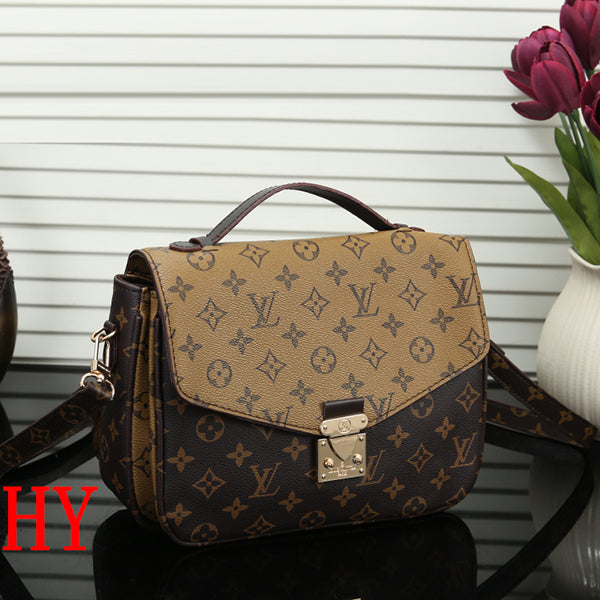 LV Louis Vuitton Women Fashion Leather Crossbody Handbag Satchel Shoulder Bag