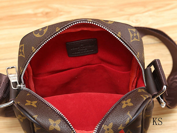 Louis Vuitton LV Fashion Leather Crossbody Satchel Shoulder Bag