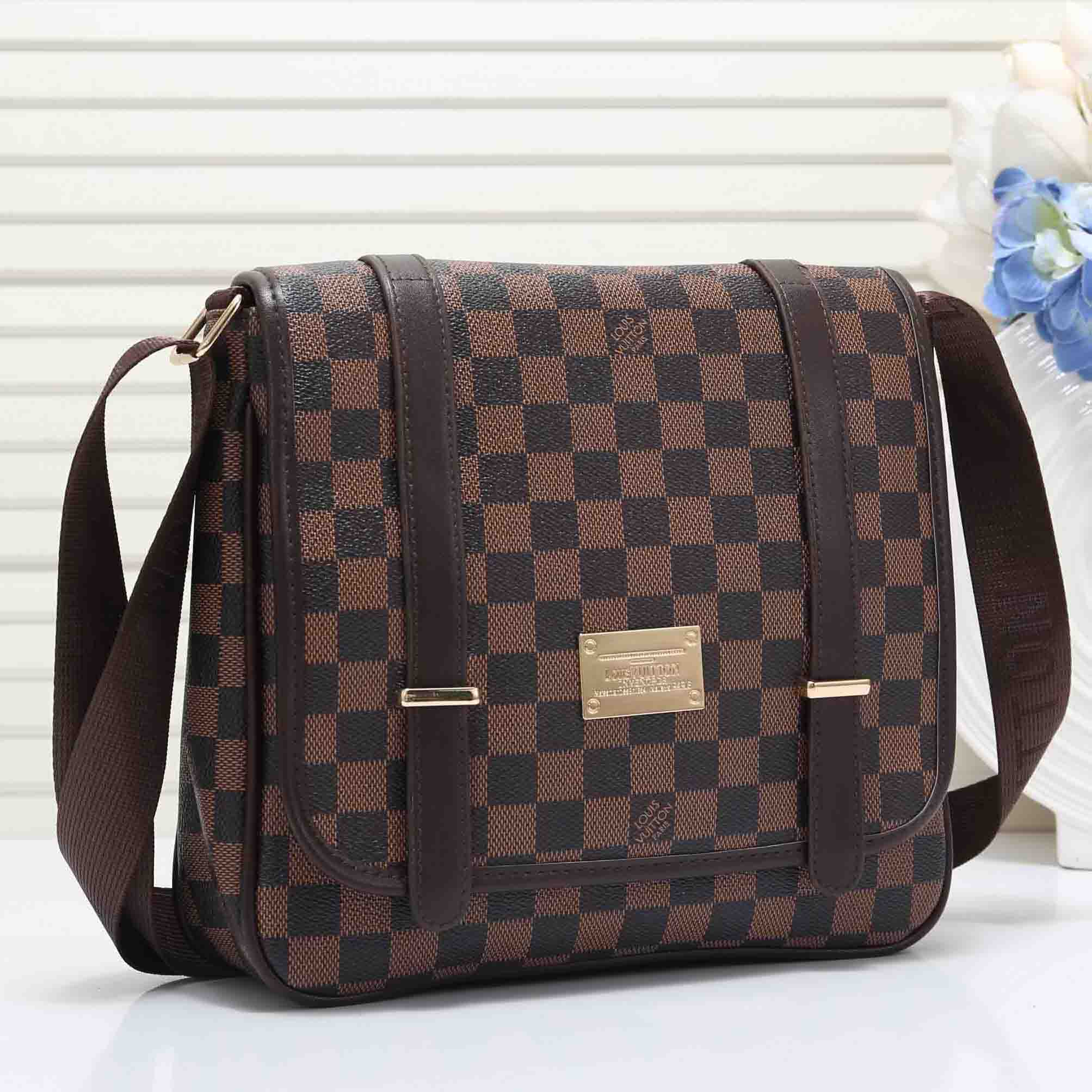 Louis Vuitton Fashion Leather Crossbody Satchel Shoulder Bag