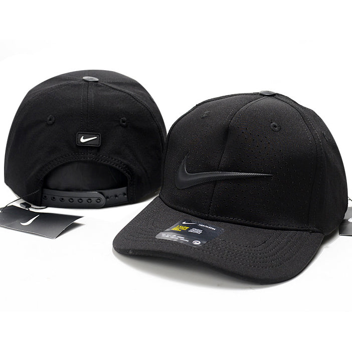 Nike Fashion Women's Men's Solid Color Print Baseball Capa Hat