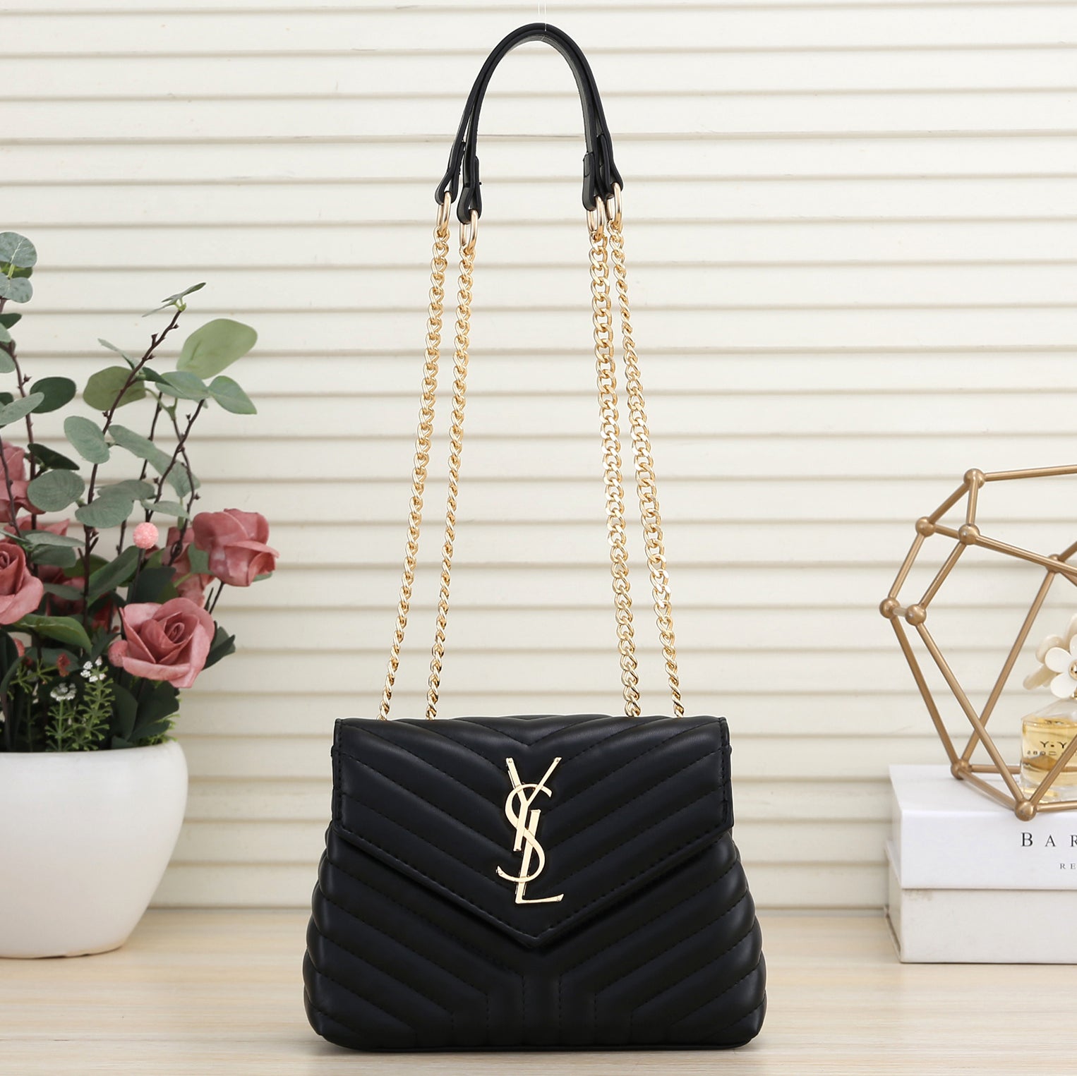 YSL Saint Laurent Fashion Classics Leather Shoulder Bag