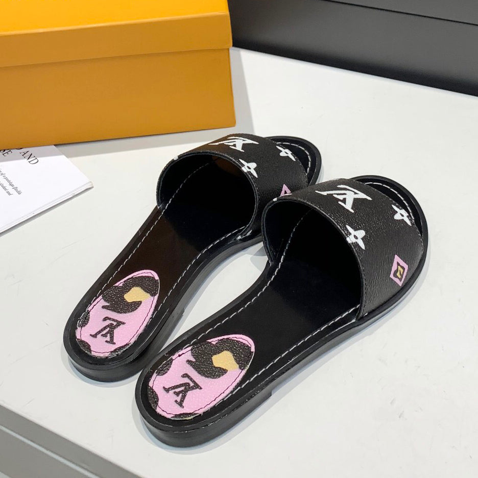 Louis Vuitton LV Women Fashion Slipper Flats Shoes