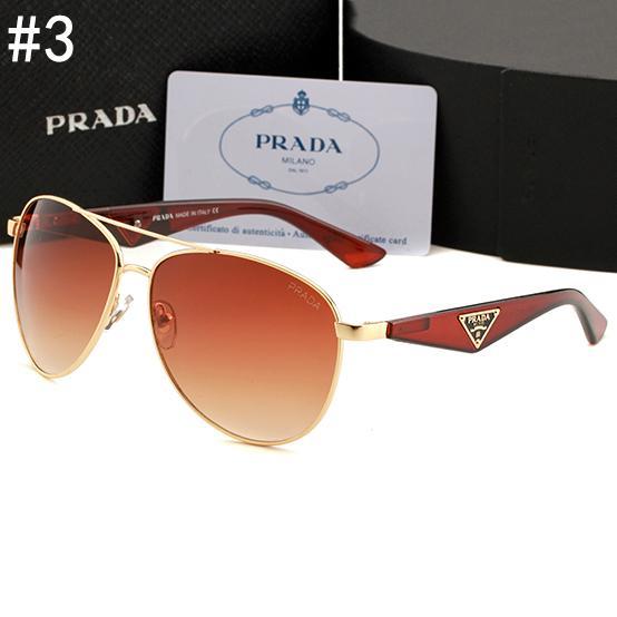 Prada Casual Popular Sun Shades Eyeglasses Glasses Sunglasses