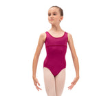 Leotard with large straps - Girls