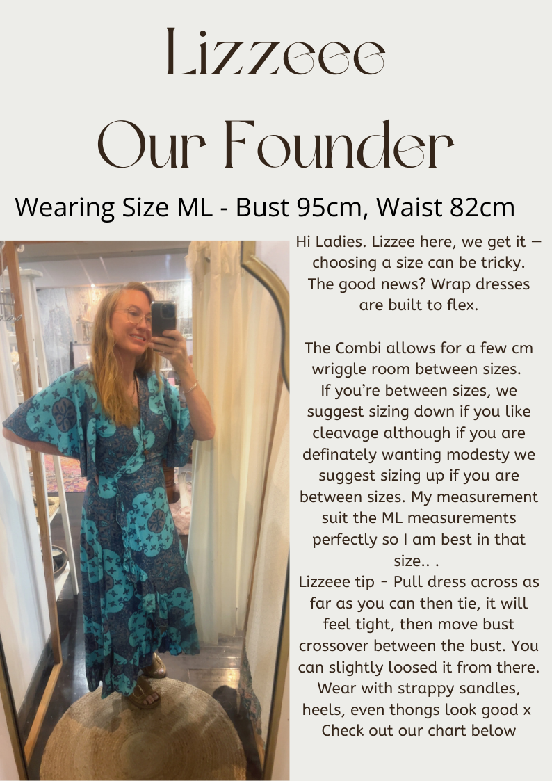 Lulu Combi Wrap Dress how to
