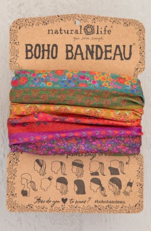 Boho Bandeau Rainbow Borders