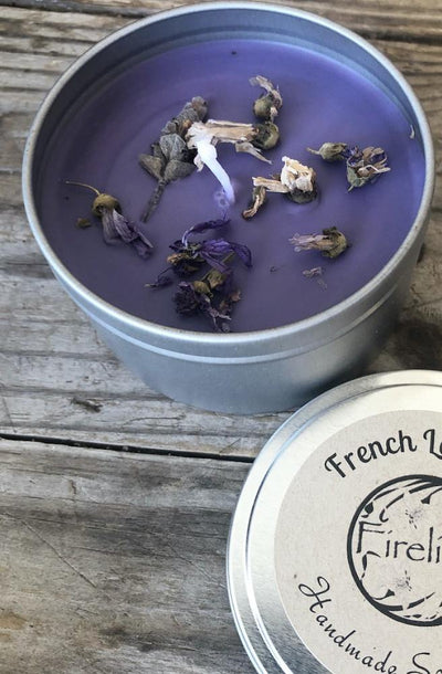Botanical Range French Lavender Candles - massagebyrenato 