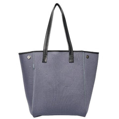 shop chuchka long line neoprene tote in charcoal