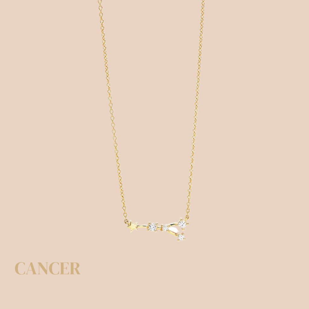 pisces and cancer necklace