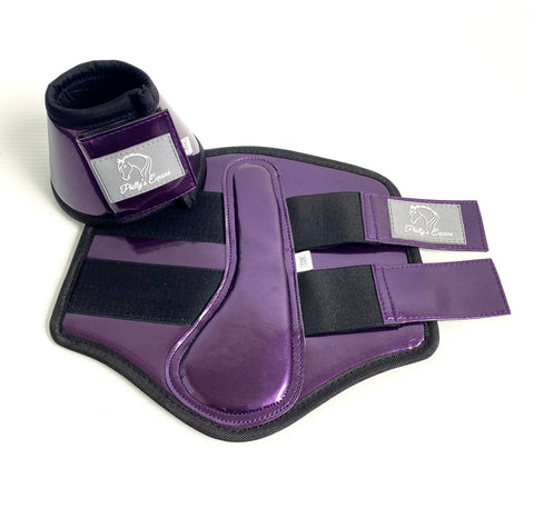 purple tendon boots